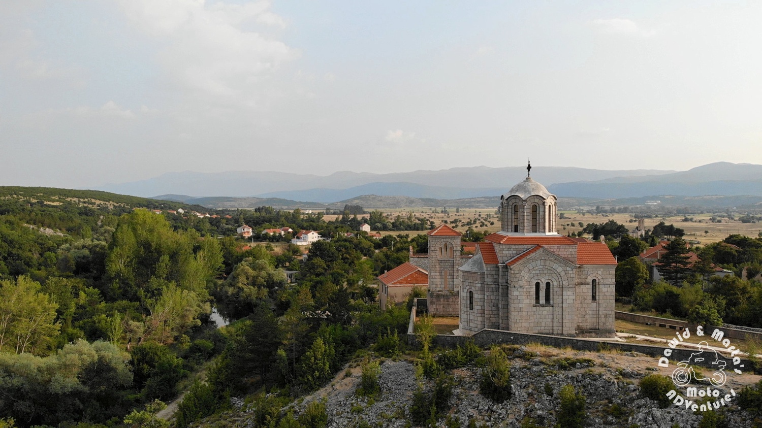 The orthodox church at the Cetina Rivers spring, inland Croatia
