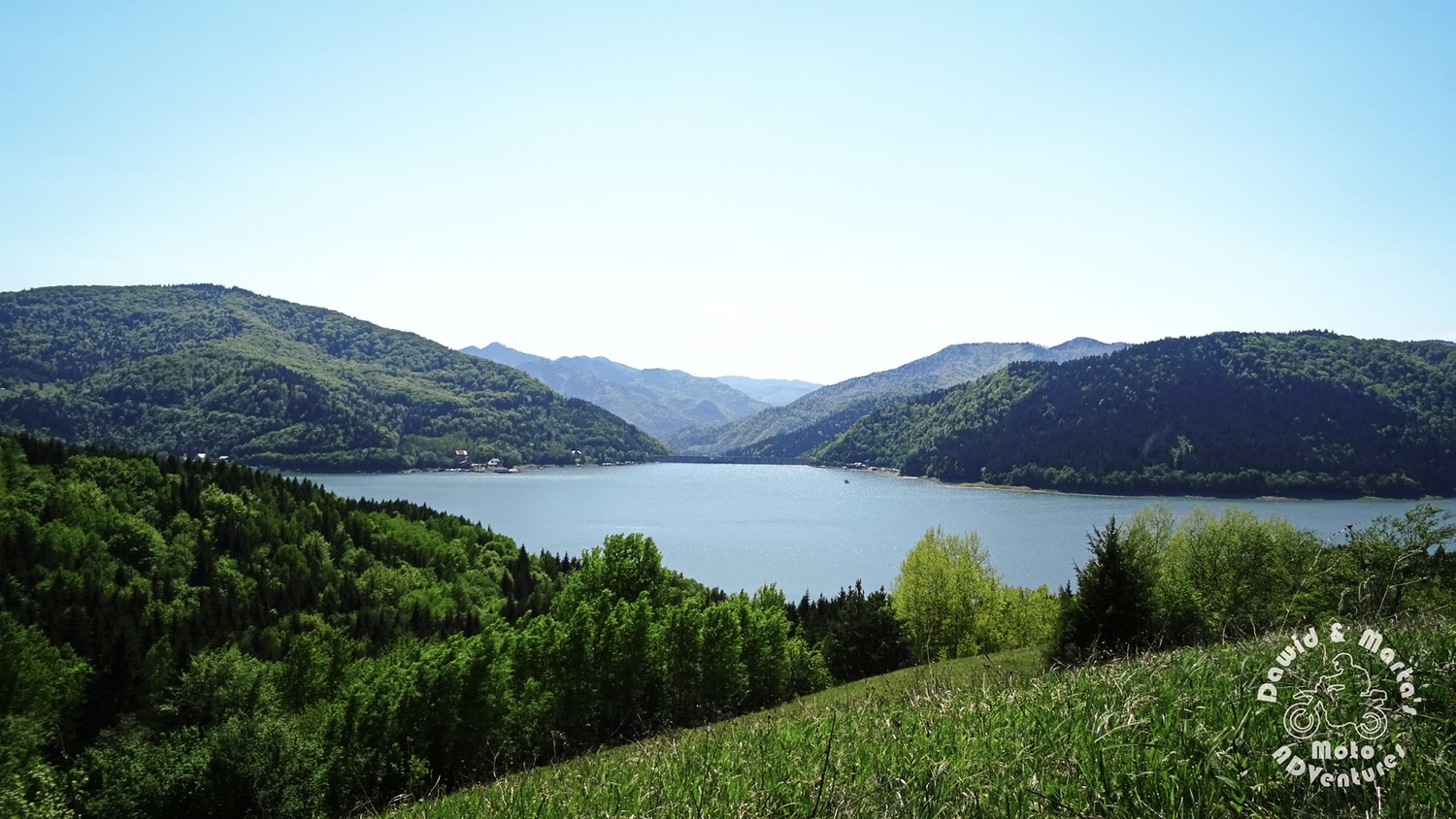viewpoint on the Bicaz Lake, located on a small hill between Potoci and Ruginesti