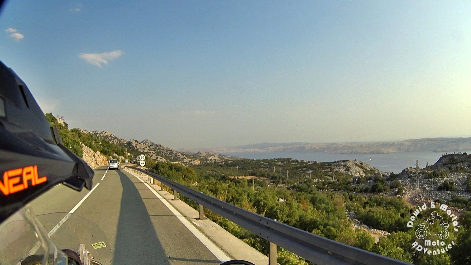 The Pag Island on the horizon - view from the E65 Adriatic Highway.jpg