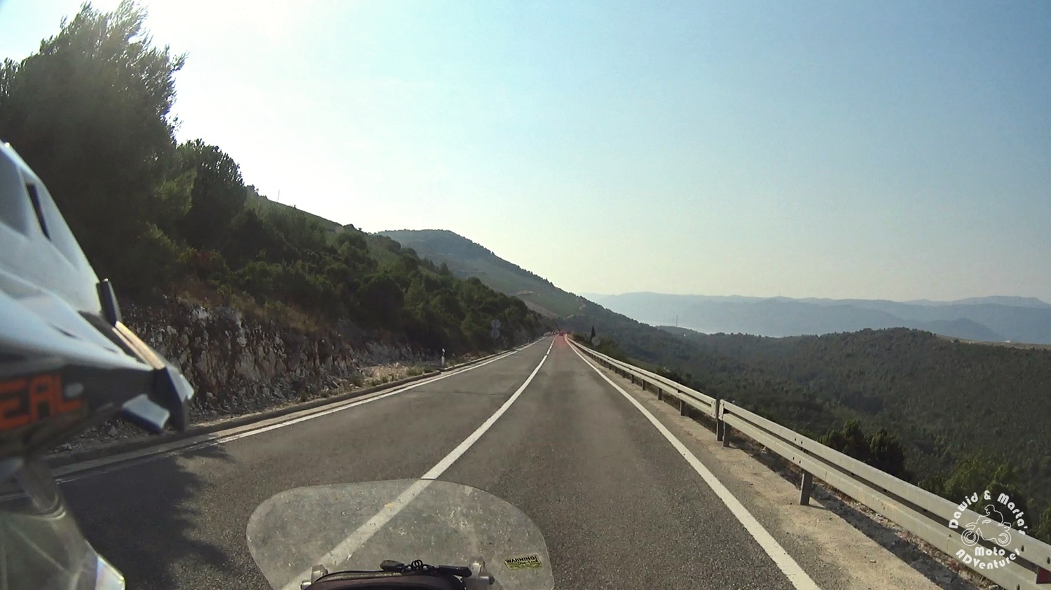 Adriatic Highway near Raba