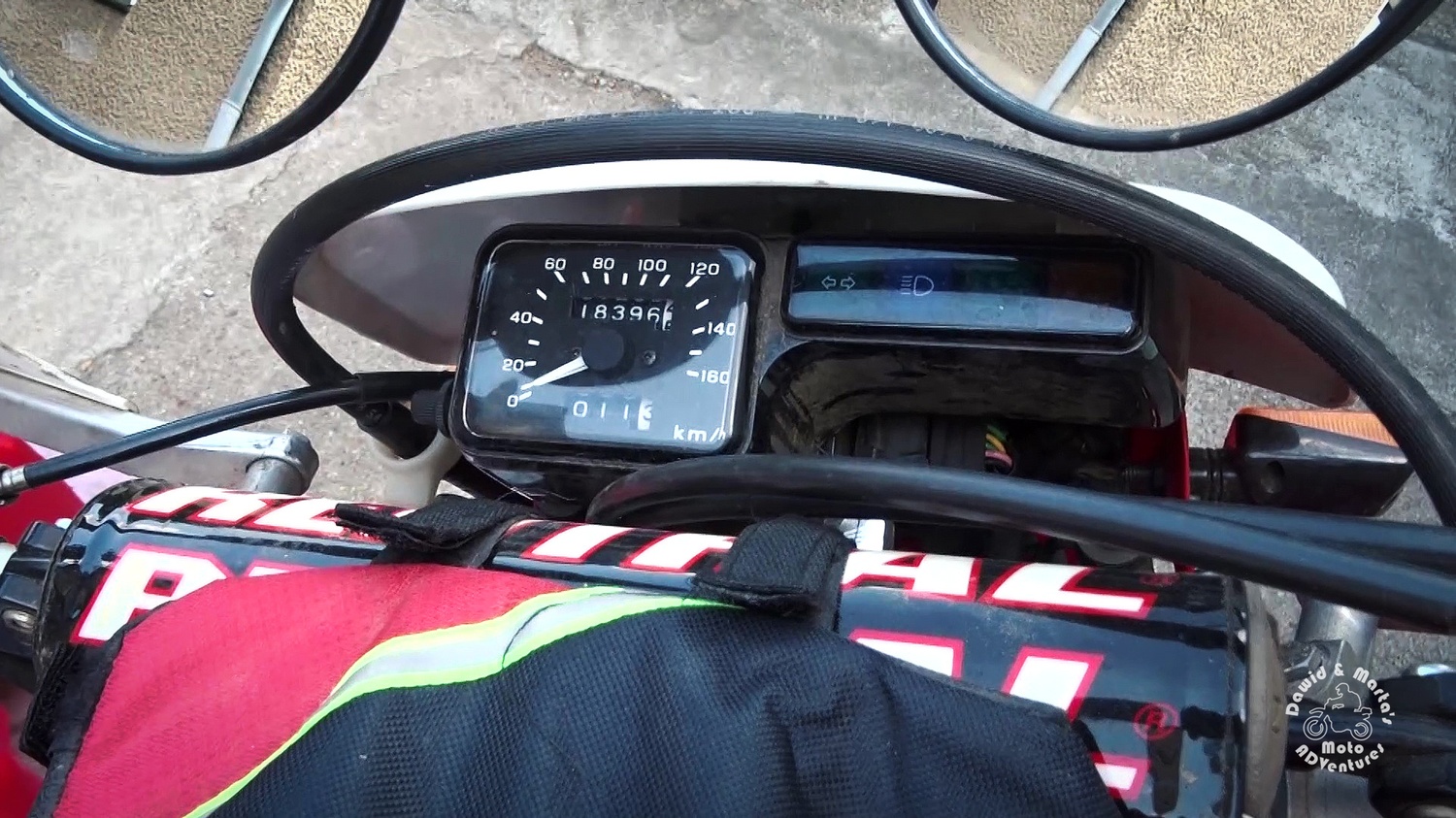 Honda XR400 speedometer