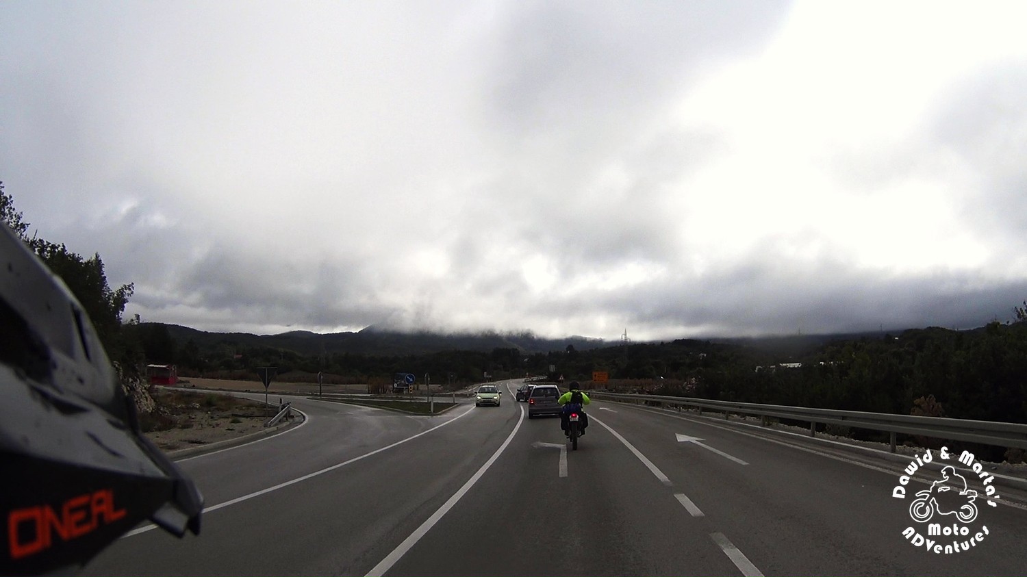 Riding Montenegro P11 road on bikes