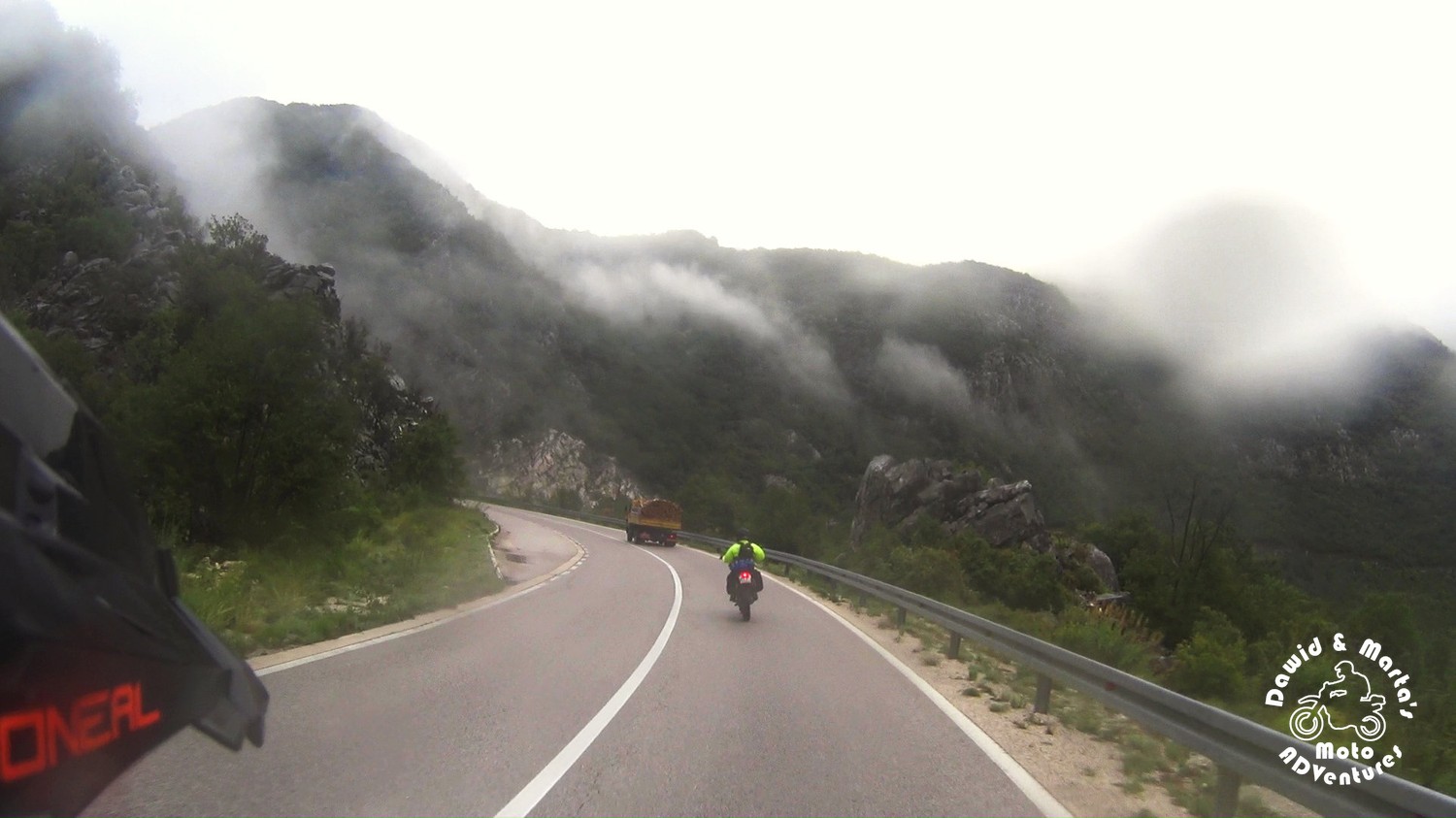 Mountains of P11 road in Montenegro