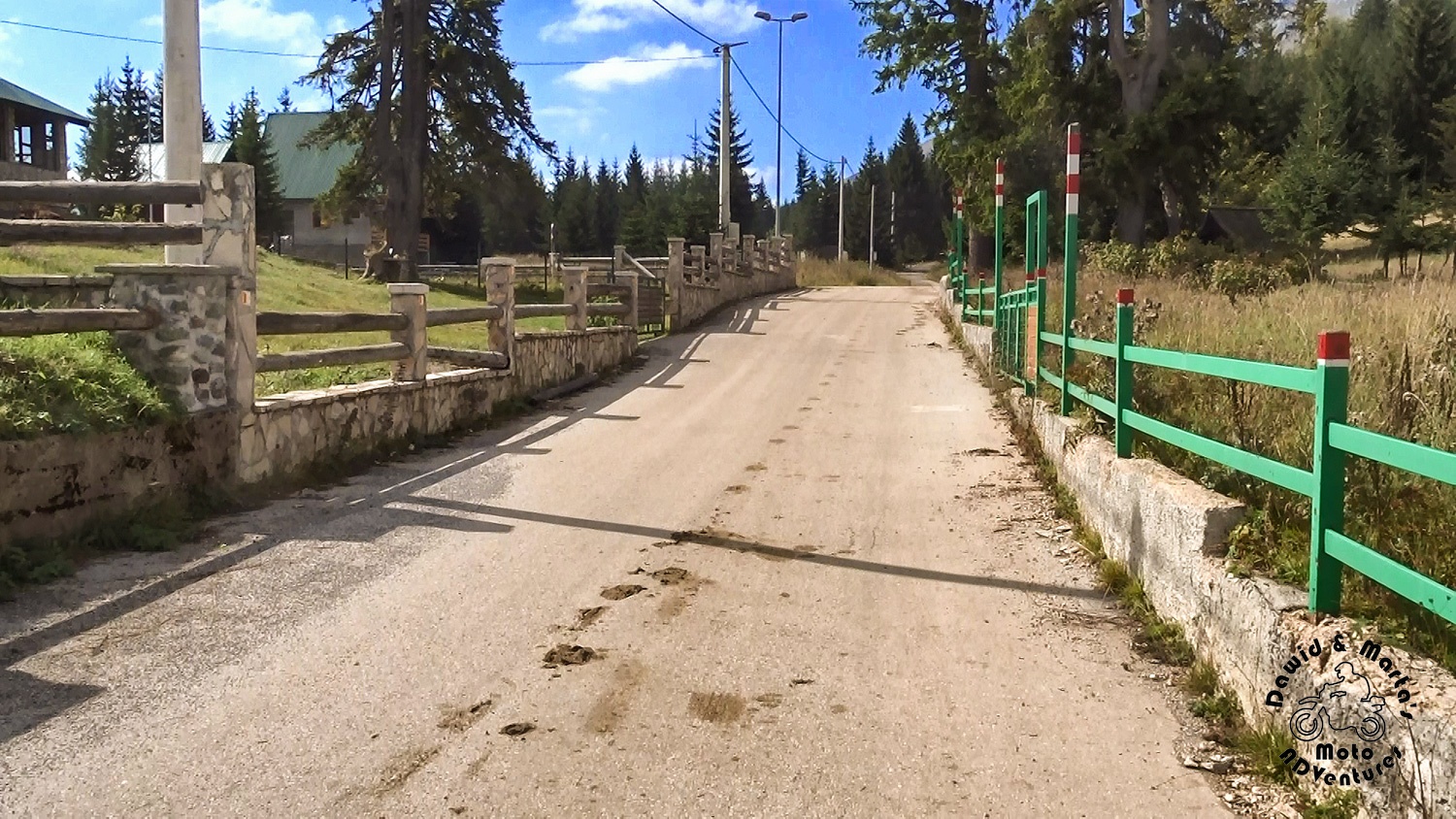 Start of the trail to Durmitor Savin Kuk in Razvrsje