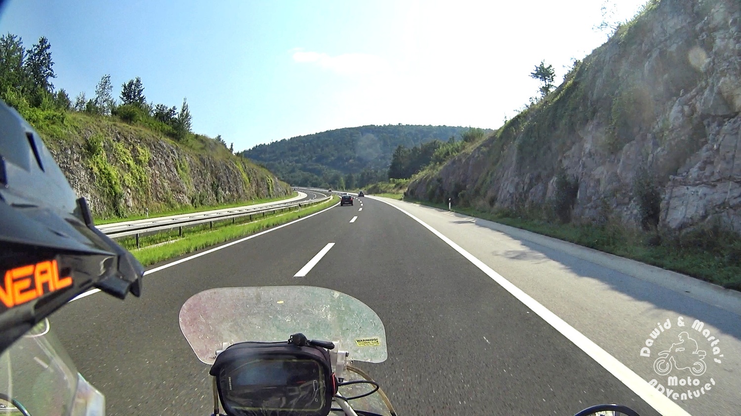 Snapshot from Croatia road E65