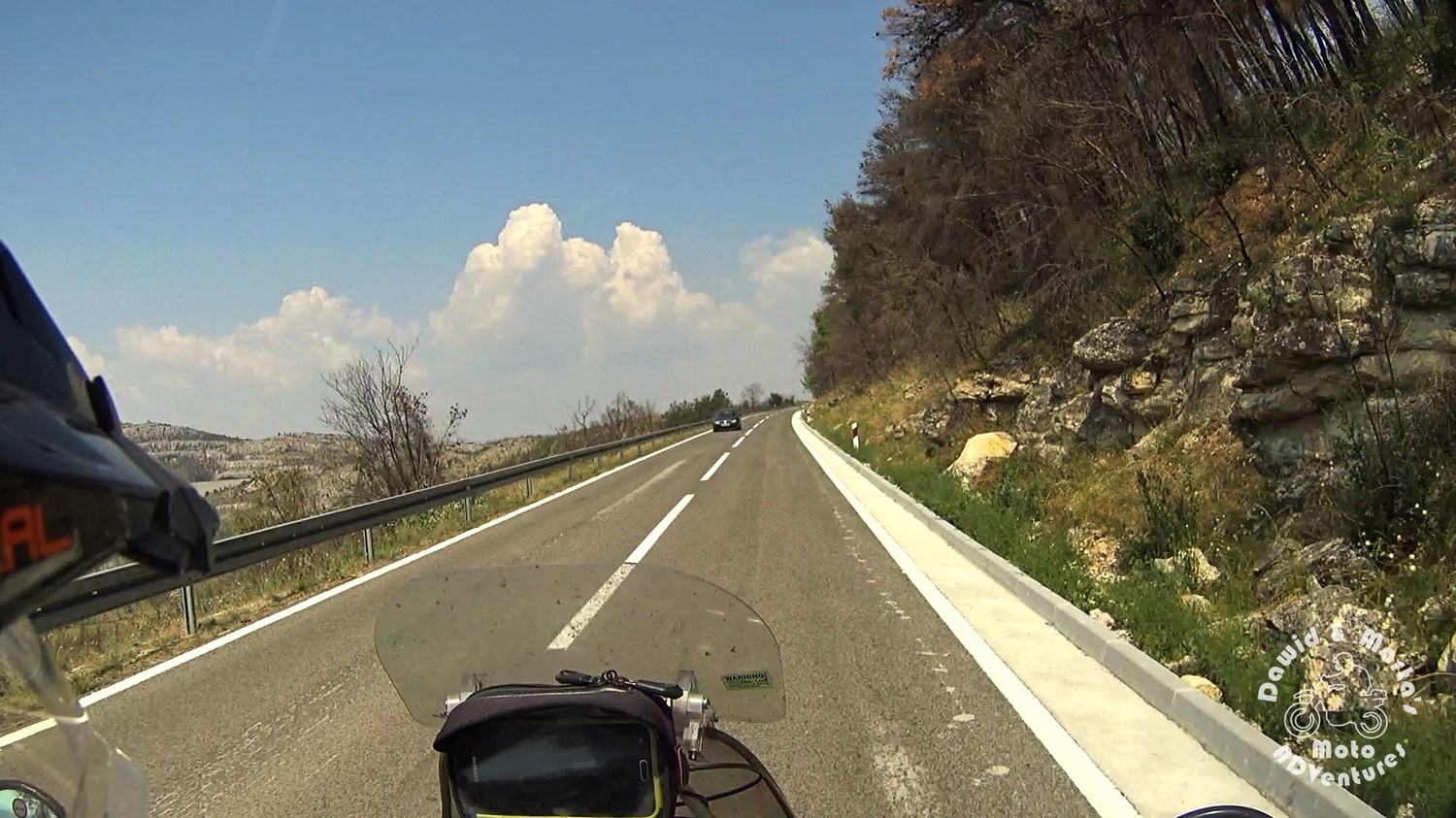 Road 1, inland Croatia