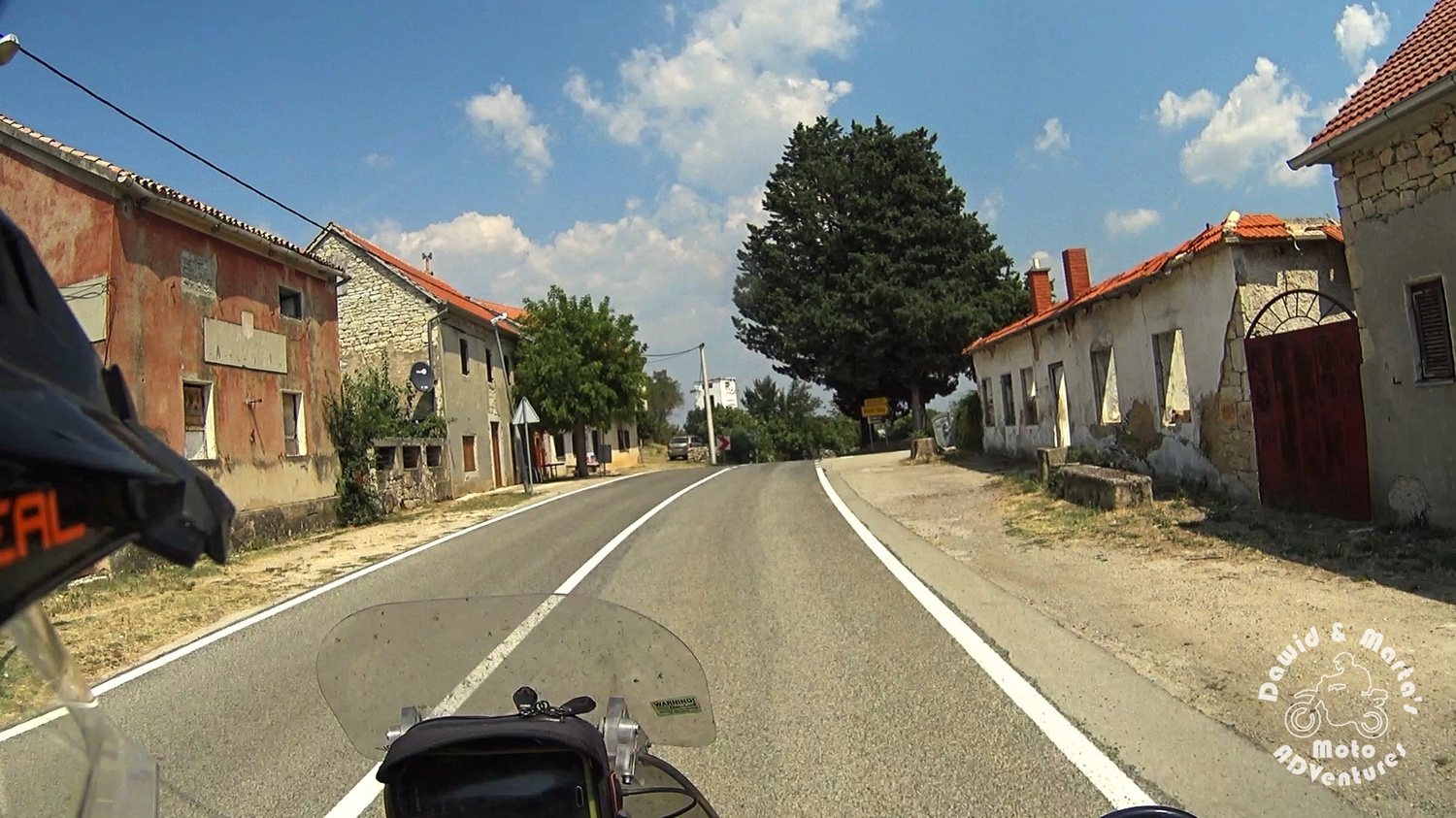 Road 1 Kistanje, inland Croatia