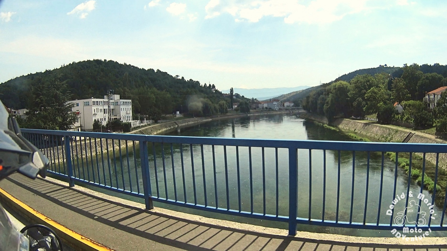 Crossing the Cetina River, Trilj