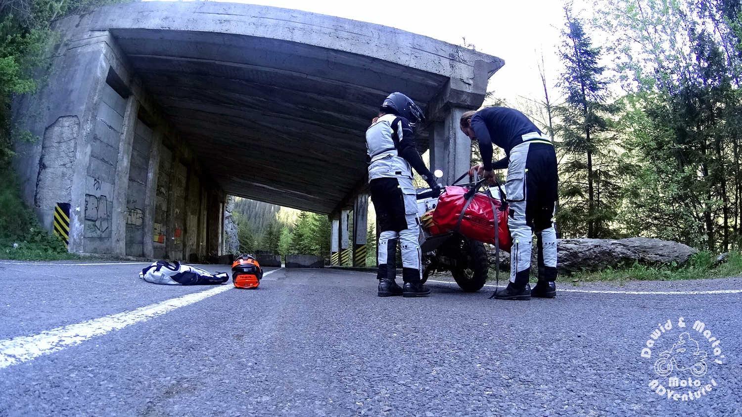 preparing For Rolling Out From Transfagarasan
