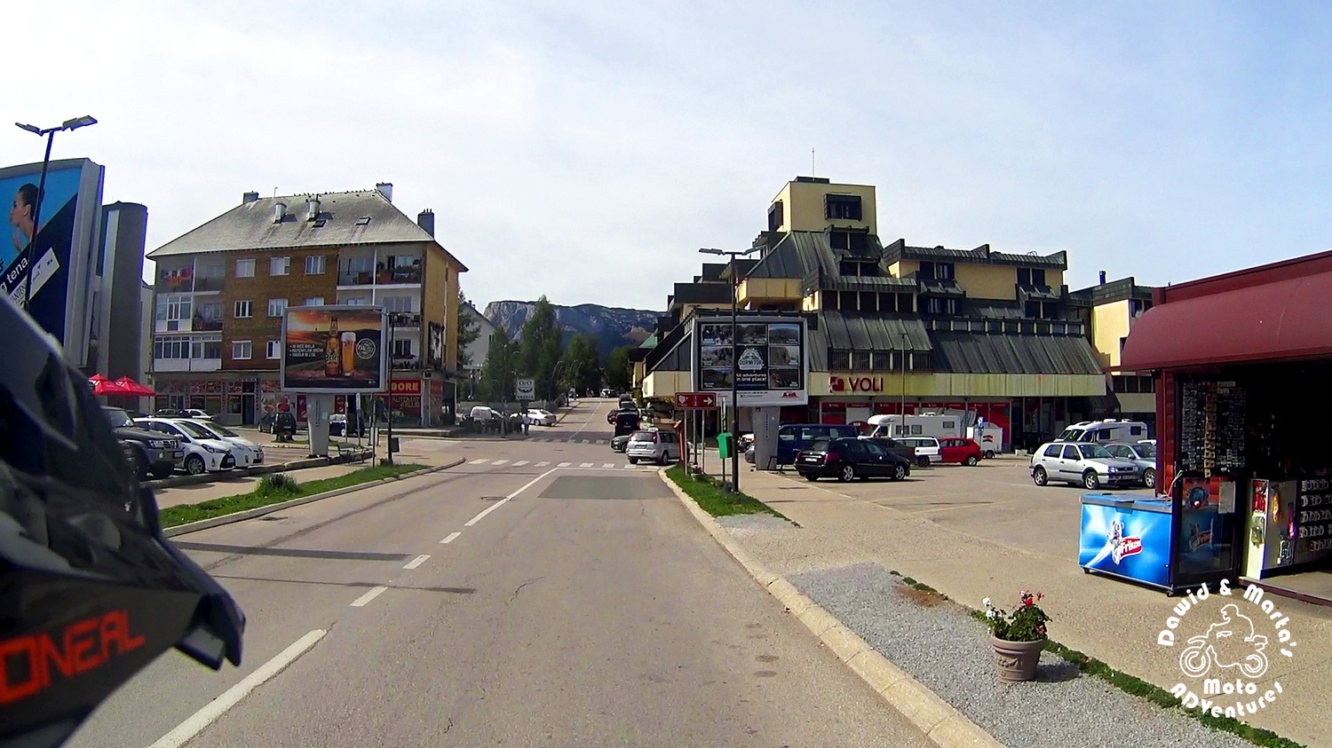 Montenegro's Zabljak city center